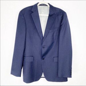 Hugo Boss Pasolini Sports Coat Blazer Blue Stripe